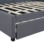Whisen Daybed Imbottito Matrimoniale con Letto Estraibile e Struttura Divano Letto