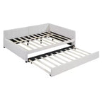 Whisen Daybed Imbottito Matrimoniale con Letto Estraibile e Struttura Divano Letto