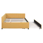 Whisen Daybed Imbottito Matrimoniale con Letto Estraibile e Struttura Divano Letto