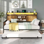 AMERLIFE Divano Letto Singolo con Letto Estraibile