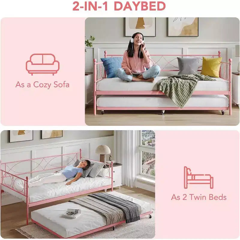 Set da pranzo DobleePy da 3 pezzi con 2 panche, tavolo da cucina marrone salvaspazio per 4 persone, sedili imbottiti, gambe a Z, rettangolare da 48 pollici