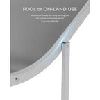 2 Sedie Sdraio da Esterno per Spiaggia, Poltrone Prendisole da Piscina, Reclinabili Regolabili per Ponte, Giardino, Cortile, Balcone, Nero/Tortora/Grigio