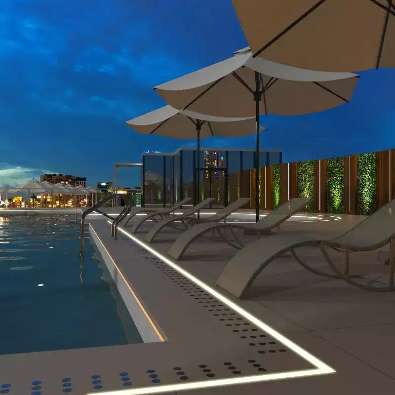 2 Sedie Sdraio da Esterno per Spiaggia, Poltrone Prendisole da Piscina, Reclinabili Regolabili per Ponte, Giardino, Cortile, Balcone, Nero/Tortora/Grigio