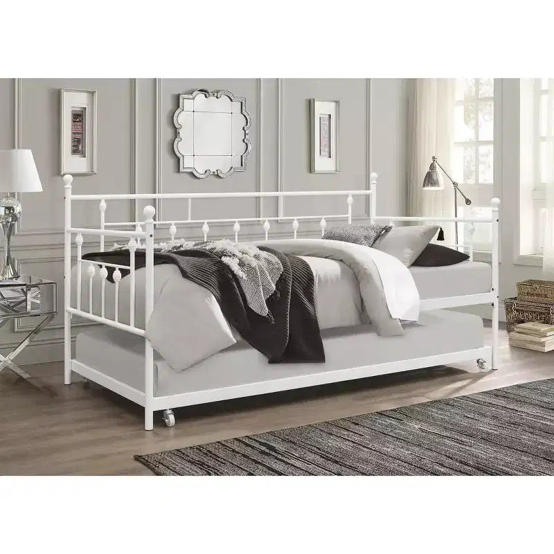 Home Design Richland Letto a giorno doppio con letto estraibile