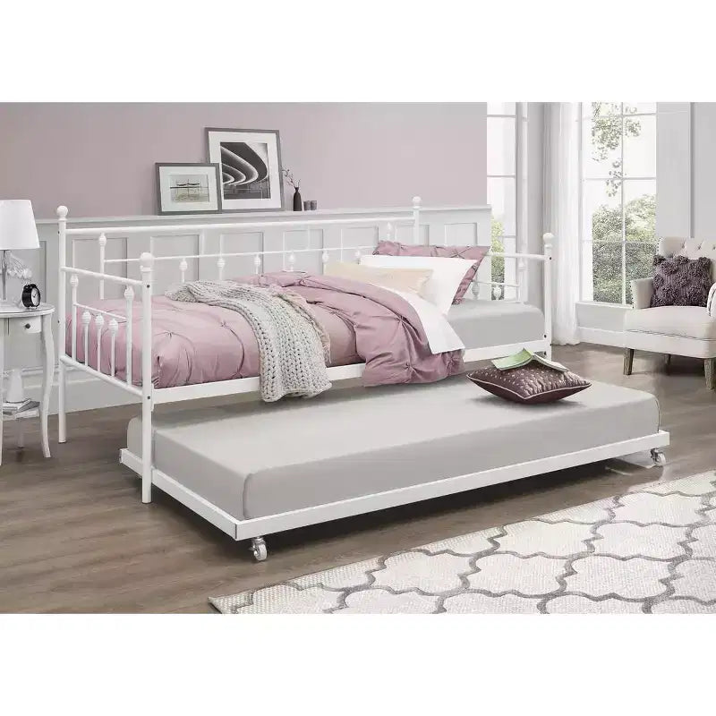 Home Design Richland Letto a giorno doppio con letto estraibile