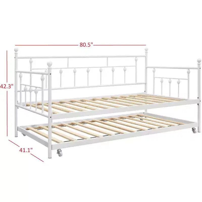 Home Design Richland Letto a giorno doppio con letto estraibile
