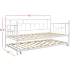 Home Design Richland Letto a giorno doppio con letto estraibile