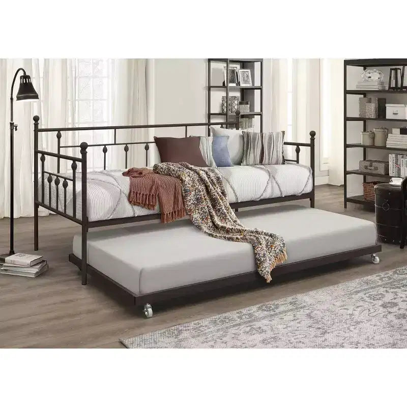 Home Design Richland Letto a giorno doppio con letto estraibile