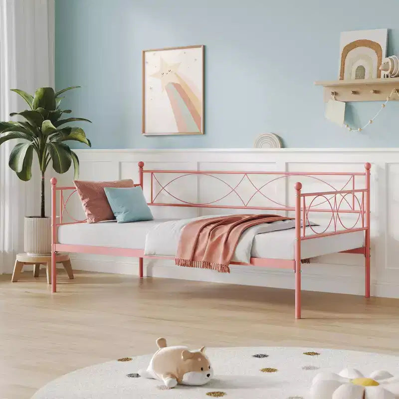 Daybed doppio GustoWave, con supporto a doghe in acciaio