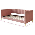 Home Design Maidste Letto a giorno imbottito singolo