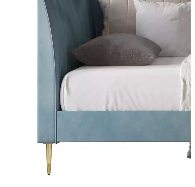 Home Design Maidste Letto a giorno imbottito singolo
