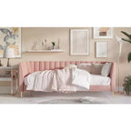 Home Design Maidste Letto a giorno imbottito singolo