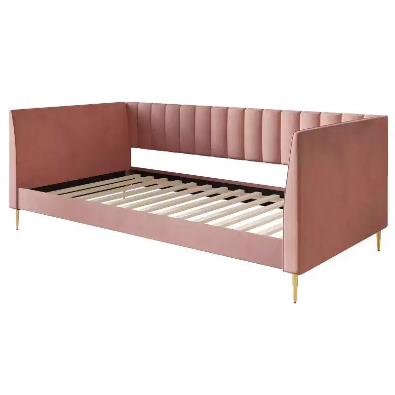 Home Design Maidste Letto a giorno imbottito singolo