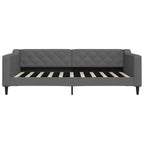 vidaXL Letto a giorno con letto estraibile - Grigio scuro