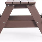 WestinTrends Malibu Tavolo da Picnic per Bambini in Plastica HDPE da Esterno