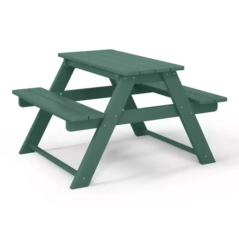 WestinTrends Malibu Tavolo da Picnic per Bambini in Plastica HDPE da Esterno