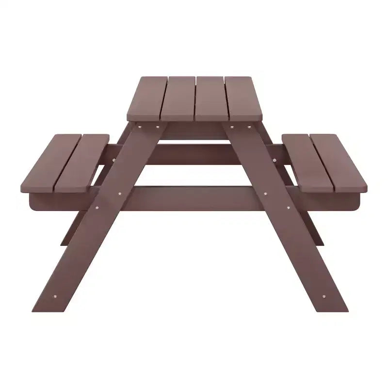 WestinTrends Malibu Tavolo da Picnic per Bambini in Plastica HDPE da Esterno