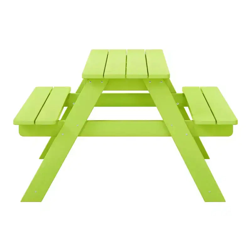 WestinTrends Malibu Tavolo da Picnic per Bambini in Plastica HDPE da Esterno