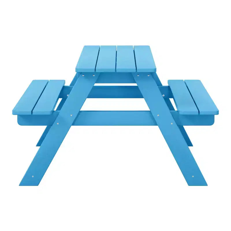 WestinTrends Malibu Tavolo da Picnic per Bambini in Plastica HDPE da Esterno