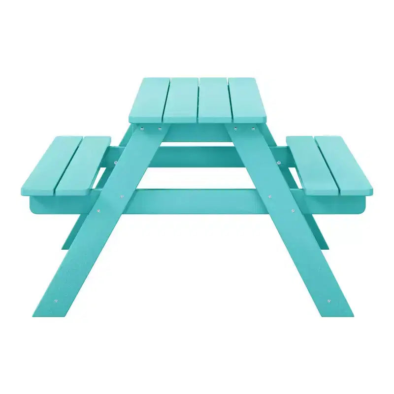 WestinTrends Malibu Tavolo da Picnic per Bambini in Plastica HDPE da Esterno
