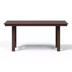 WestinTrends Ashore Tavolo da pranzo rettangolare da esterno moderno in HDPE da 168 cm per 6 persone