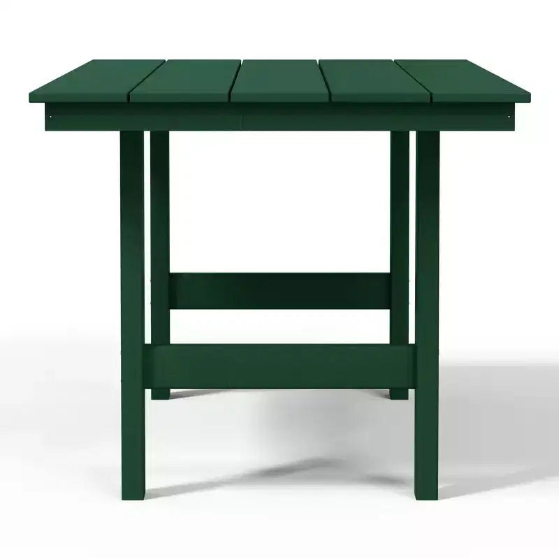 WestinTrends Ashore Tavolo da pranzo rettangolare da esterno moderno in HDPE da 168 cm per 6 persone