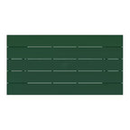 WestinTrends Ashore Tavolo da pranzo rettangolare da esterno moderno in HDPE da 168 cm per 6 persone