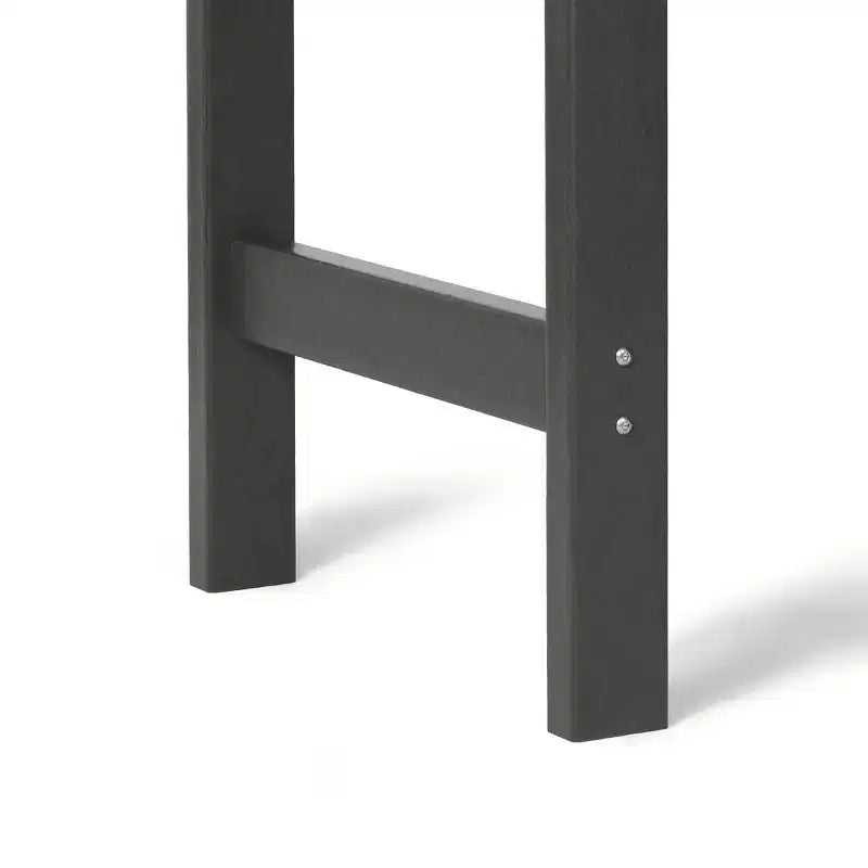 WestinTrends Ashore Tavolo da pranzo rettangolare da esterno moderno in HDPE da 168 cm per 6 persone