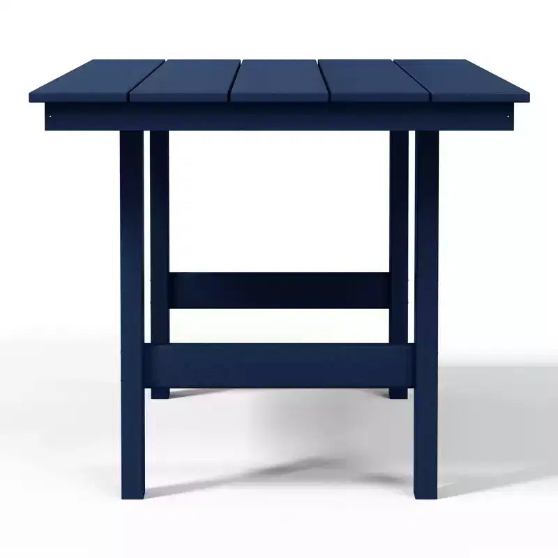 WestinTrends Ashore Tavolo da pranzo rettangolare da esterno moderno in HDPE da 168 cm per 6 persone