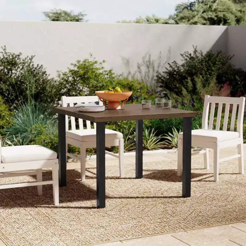 Tavolo da pranzo in acciaio GRANDPATIO