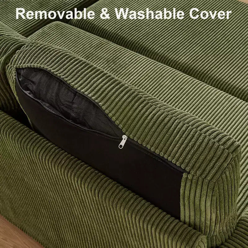Divano letto Dyonery 81, divano letto componibile a L, divano estraibile con schienale reclinabile, porte USB
