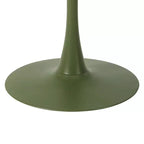 WestinTrends Playa Set da Pranzo da Esterno/Interno a 5 Pezzi con Tavolo e Sedie Impilabili in Metallo