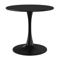 WestinTrends Playa 31.5 Round Outdoor Indoor Metal Cocktail Dining Table