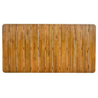Set da pranzo da esterni a 7 pezzi Christopher Knight Home Varkael Rustic in legno di acacia con cuscini