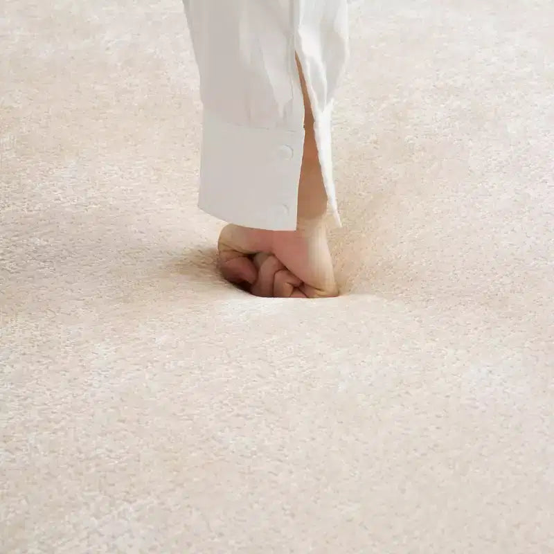 Divano Sezionale a L a Compressione Completa con Chaise Longue Curva, Divano Modulare in Ciniglia, Ad Alta Densità per Soggiorno in Appartamento
