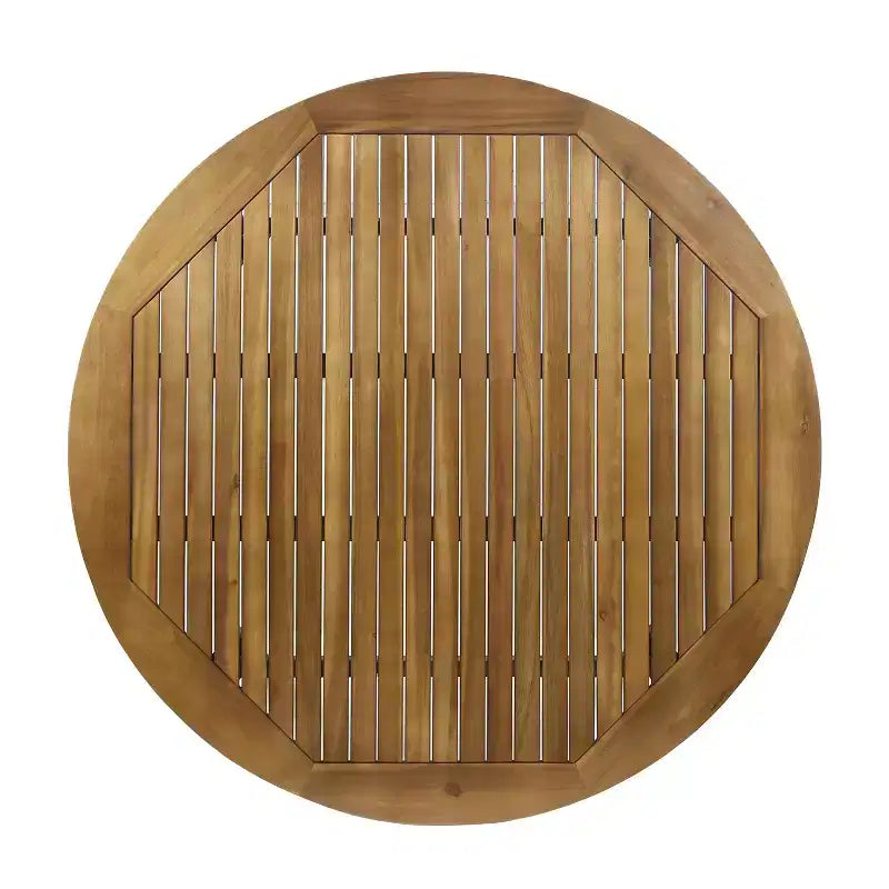 Christopher Knight Home Torrence Set da pranzo da esterno 5 pezzi in legno di acacia e vimini con cuscini