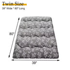 Materasso Futon Giapponese da Pavimento, Tatami Spesso Portatile, Materassino Futon Arrotolabile, Materasso Pieghevole da Pavimento, Materasso per Dormire per Campeggio, Dormitorio, Camera degli Ospiti