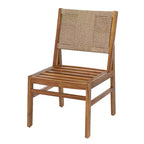 Christopher Knight Home Daisy Set da pranzo rustico da 3 pezzi in legno di acacia con sedie in vimini intrecciato