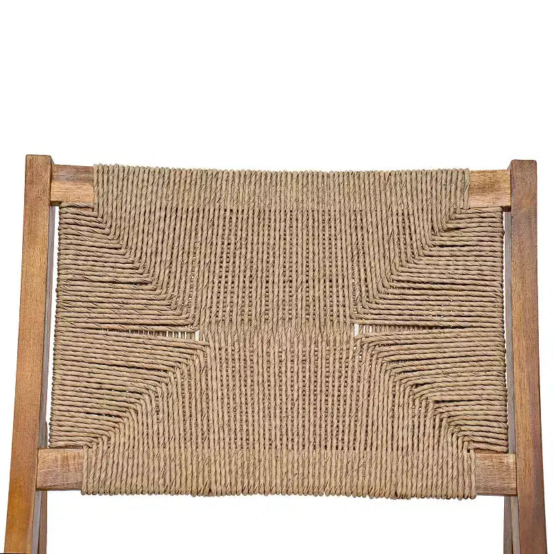 Christopher Knight Home Daisy Set da pranzo rustico da 3 pezzi in legno di acacia con sedie in vimini intrecciato