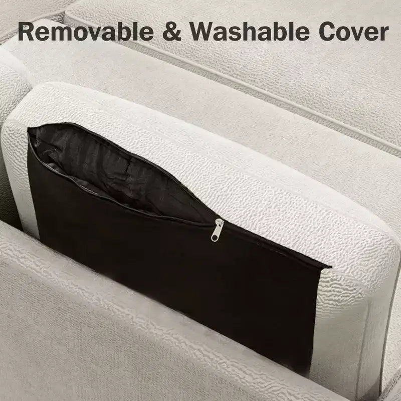 Divano Letto Trasformabile Dyonery 81, Divano Estraibile 2 in 1 con Chaise Longue Reversibile con Contenitore