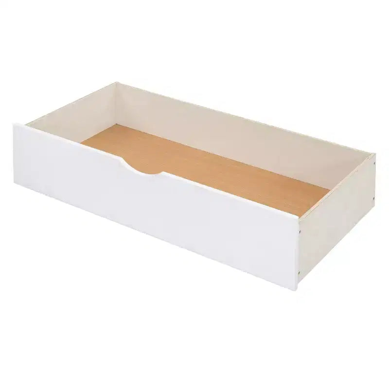 Divano Letto Singolo/Matrimoniale con Libreria e Contenitore, Divano Letto in Legno con 2 Cassetti, Divano Letto in Legno con Mobiletti e Ripiani Contenitori