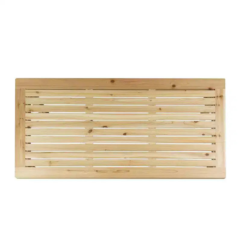 Tavolo da Patio in Legno Marrone Chiaro Karl Home