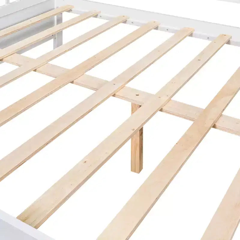 Divano letto in legno massello, telaio per divano letto in legno per camera da letto, soggiorno, camera da letto