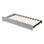 Divano letto imbottito con letto estraibile a scomparsa, Struttura letto singolo in legno con letto estraibile estensibile, Divano letto a capitonné