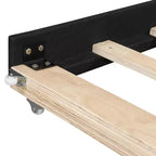 Luxystar Divano Letto Imbottito con Letto Estraibile e Doghe in Legno