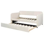 Luxystar Divano Letto Imbottito con Letto Estraibile e Doghe in Legno