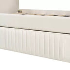 Luxystar Divano Letto Imbottito con Letto Estraibile e Doghe in Legno