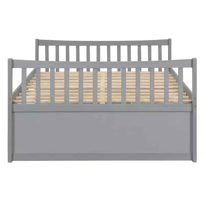 Divano letto Luxystar Full e Twin con letto estraibile Twin e cassetti per camera da letto e monolocale