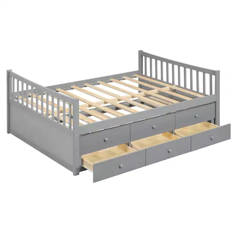 Divano letto Luxystar Full e Twin con letto estraibile Twin e cassetti per camera da letto e monolocale