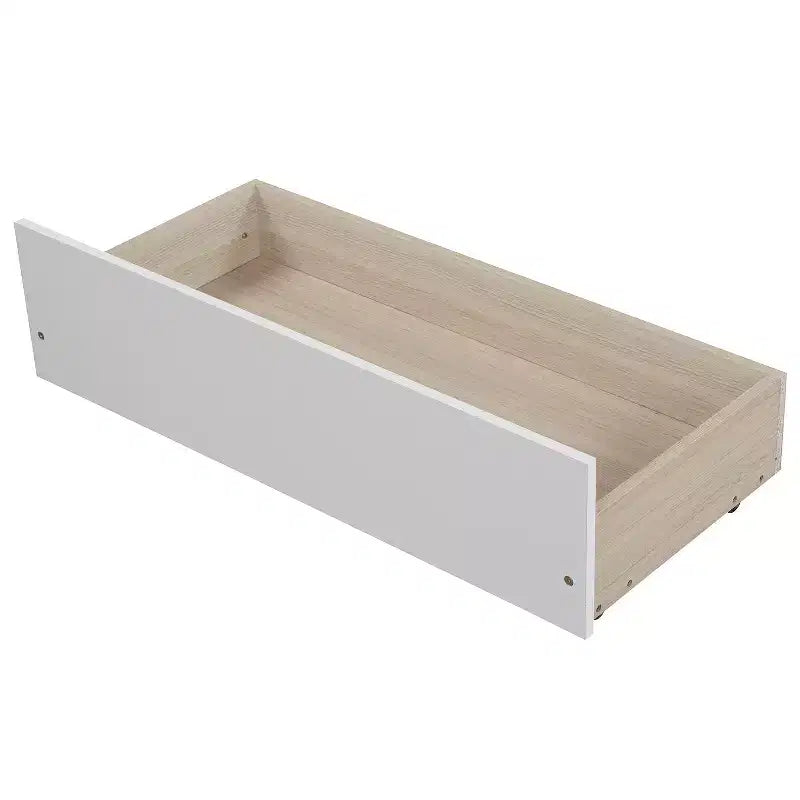 Luxystar Letto a piattaforma per materasso singolo con 2 cassetti per camera da letto e camera degli ospiti